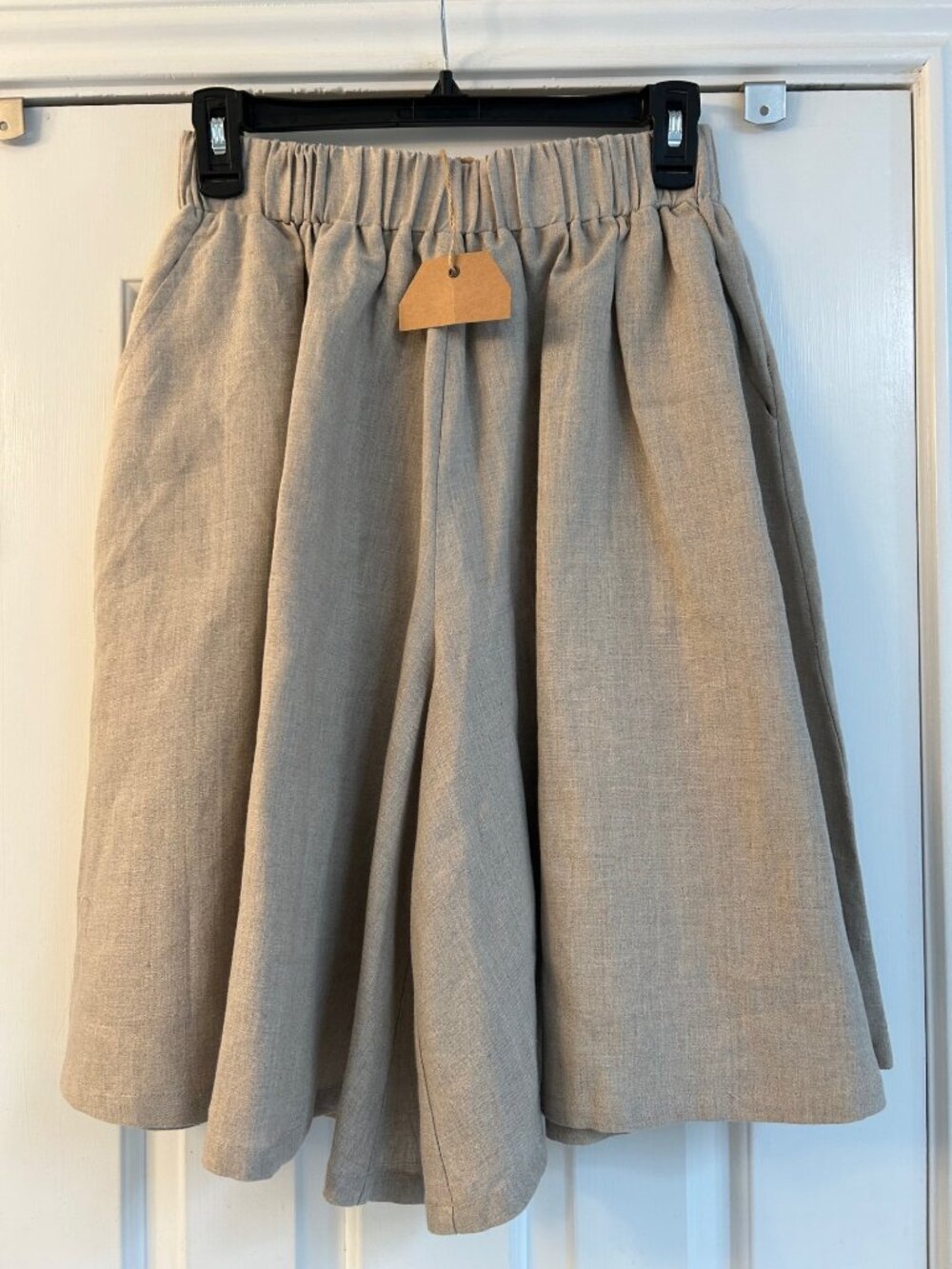 Beige shorts- skirt NEW